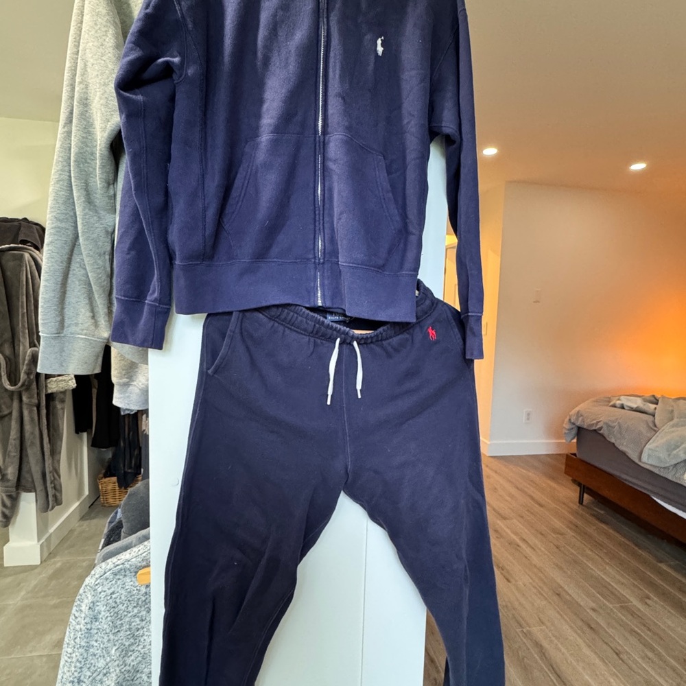 Women’s Navy Blue Polo Tracksuit